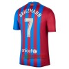 Oficiální Fotbalový Dres FC Barcelona Antoine Griezmann 7 Domácí 2021-22 pro Muži